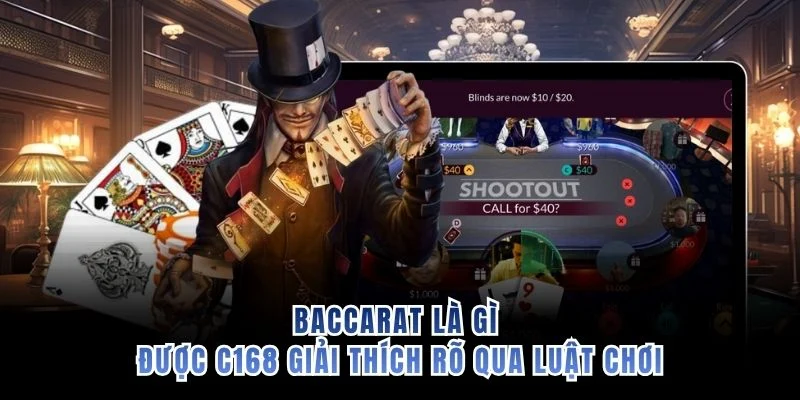Baccarat là gì được C168 giải thích rõ qua luật chơi